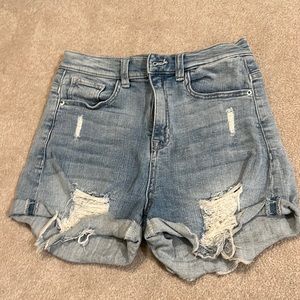 SP black label high waisted jean shorts